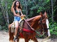 Horseback and ATV Ride with Zip Lines and Cenote in Quintana Roo