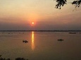 Sunset on Tonle Sap Lake