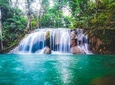 Private Tour to Kanchanaburi Erawan Waterfall and Elephant Care