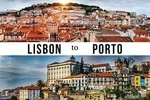 Private Premium Car Transfer from Lisbon to Porto with 2 Sightseeing Stops