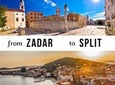 Private Transfer from Zadar to Split with 2 Sightseeing Stops