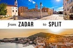 Private Transfer from Zadar to Split with 2 Sightseeing Stops