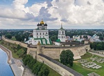 See Trinity Cathedral in Pskov, Pskov Krom, Russia