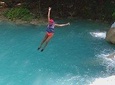 Blue Hole and Secret Falls with Luminous Lagoon(Glistening Waters) Private Tour