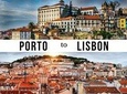 Private Premium Car Transfer from Porto to Lisbon with 2 Sightseeing Stops