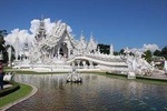 ChiangRai oneday! White temple + Black house + Blue temple with Longneck people