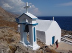 Hike to Ekklisia Timios Stavros, Loutro, Crete