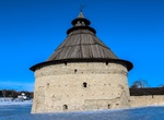See Pokrovskaya (Intercession) Tower, Pskov Oblast, Russia (UNESCO site)