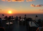 See Sunset at Rachi Restaurant, Exanthia, Lefkada, Greece