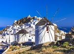 See Pano Chora Windmills, Chora (Serifos), Serifos Island, Greece