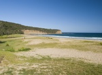 Surf Pebbly Beach, Murramarang National Park, New South Wales, Australia