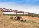 See Algebuckina Ghan Rail Bridge, Oodnadatta Track, South Australia