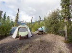 Camp at Marion Creek Campground, Alaska