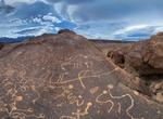 See Skyrock Petroglyphs, Volcanic Tablelands, Bishop, California