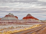 See The Teepees at Petrified Forest National Park, Arizona