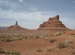 See Rooster Butte & Setting Hen Butte, Valley of the Gods, Utah