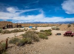 Camp at Pleasant Valley Pit Campground, Bishop, California