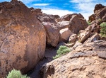 Bouldering at Happy and Sad Boulders, Bishop, California