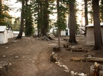 Camp at May Lake High Sierra Camp, Yosemite National Park