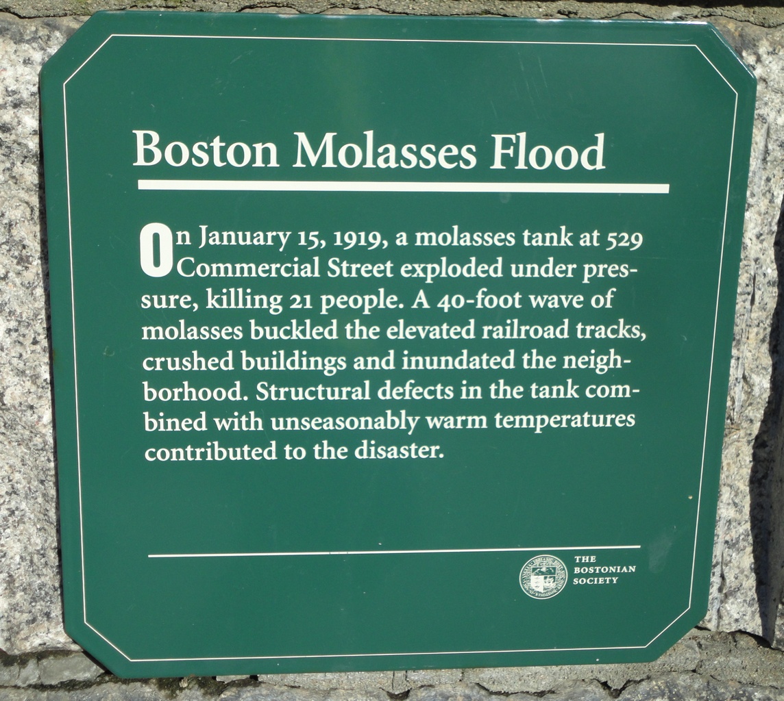 Great Molasses Flood Plaque