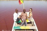 Pink lake with Bandia réserve wildlife minimum 2 people