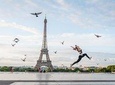 Photo shoot in the Eiffel Tower area