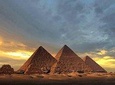 Giza pyramids and the Egyptian museum 