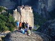 Hiking in magnificent Meteora