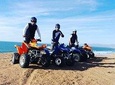 Quad/ATV on the beach and sanddunes Half day