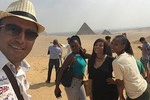 Day tour to Giza Pyramids, camel ride, lunch, Egyptian Museum, khan El Khalili