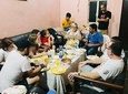 Dinner at Agra with local Indian family 