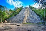Book now! Tour 4X1 Tulum, Coba, Cenote & Playa del Carmen for the best price 