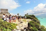 Visit Tulum, Coba, Cenote & Playa del Carmen in 1 day for 1 price from Cancun 