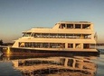 Sunset cruise on the Zambezi river