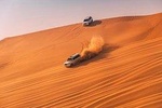 Arabian Desert Safari, BBQ Dinner, Camel Ride, Sand Boarding ATV & Live Show's