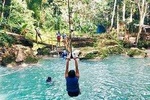 Irie Blue Hole Adventure & Bamboo Blu Beach Club Experience from Port Antonio