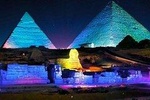 Sound & Light show at the Pyramids Plateau