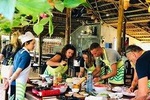 Group tour: Cooking Class in Thuan Tinh Island & Basket Boat Ride