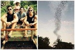 Afternoon tour by tuk tuk to bamboo train,countryside,killing cave and bat cave