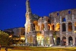 Rome by night: 3-hour private tour with "aperitivo" (hotel pick up/drop off)