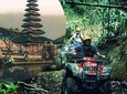 Bali ATV Quad Bike with Bedugul Lake Temple and Tanah Lot Sunset Tour