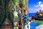 Best Bali Things To Do With Waterfall Tree Top and Tanah Lot Temple
