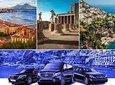 Transfer from Naples to Praiano (or reverse) via Pompeii 2hr
