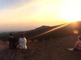 Etna tour at sunset