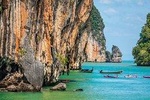 Phang Nga Bay (James Bond Island) Sea Canoe Tour with Lunch by Long tail Boat