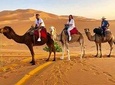 Camel Trekking Excursion Overnight Desert Camp Merzouga Desert Erg Chebbi Dunes