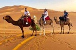 Camel Trekking Excursion Overnight Desert Camp Merzouga Desert Erg Chebbi Dunes
