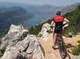 Bike tour - Downhill from Njegos Mausoleum to Kotor bay