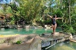 Relaxing at the Hot Spring with our Thermas Tour 