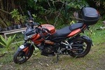 Motorcycle rental Pulsar NS 200 in Medellin
